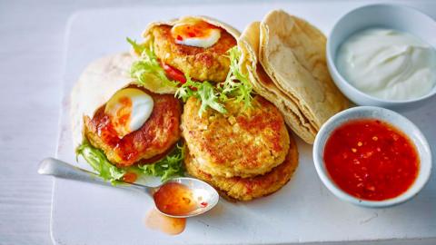 Chickpea burgers