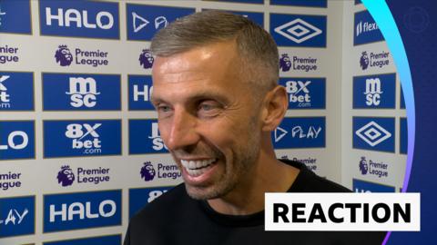 Gary O'Neil talking after the game