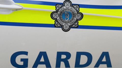 Side of Garda car