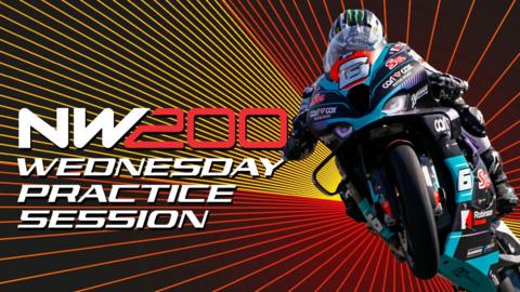 NW200 Wednesday practice session 