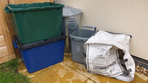 West Devon recycling boxes