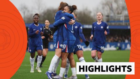 Lauren James celebrating with Sjoeke Nusken