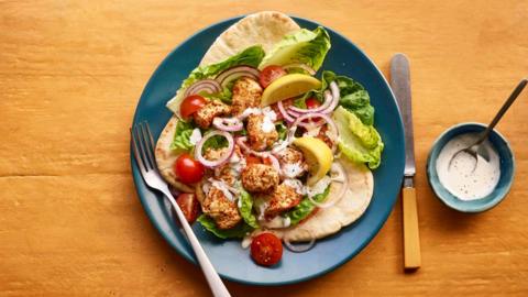 Chicken wrap recipe.
