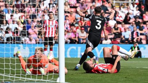 Kieran Tierney celebrates