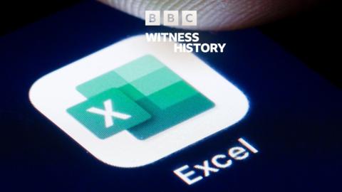 Witness History: Excel spreadsheet
