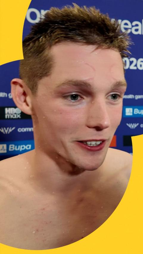Duncan Scott being interviewed 
