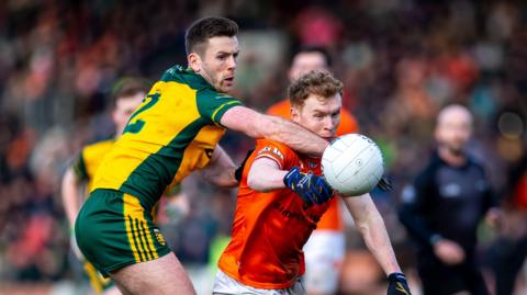 Conor Turbitt with Eoghan Bán Gallagher