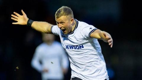 Ayr United striker Curtis Main