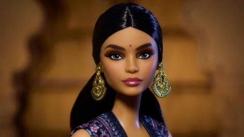 close up of Diwali Barbie