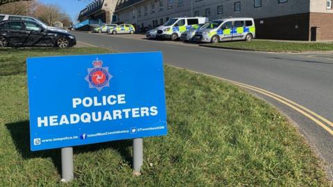 Police HQ on the Isle of Man