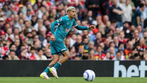 Julian Araujo playing for Bournemouth