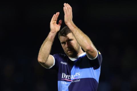 Sam Vokes applauds