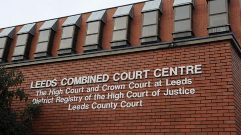 General view showing the outside of Leeds Combined Court Centre.
