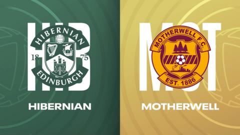 Hibernian and Motherwell badges