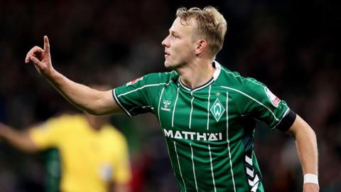 Marco Gruell of Werder Bremen