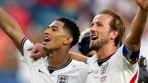 Jude Bellingham and Harry Kane