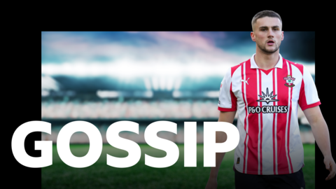Southampton's Taylor Harwood-Bellis on a gossip graphic