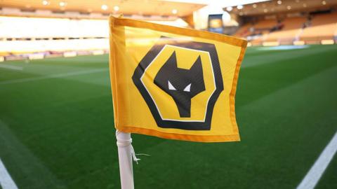 Corner flag at Molineux