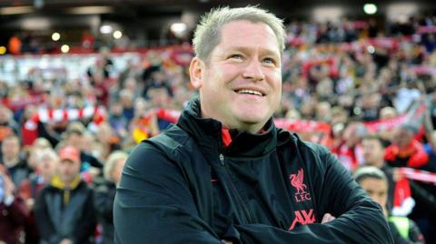 Matt Beard during his time at Liverpool