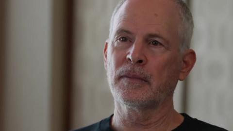 Keith Siegel speaks to the BBC in Tel Aviv, Israel (7 July 2025)