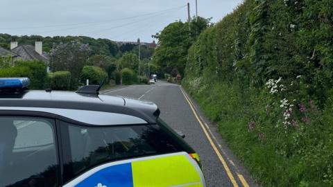 Emergency services on Calva Brow