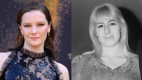 Morfydd Clark a Cynthia Lennon