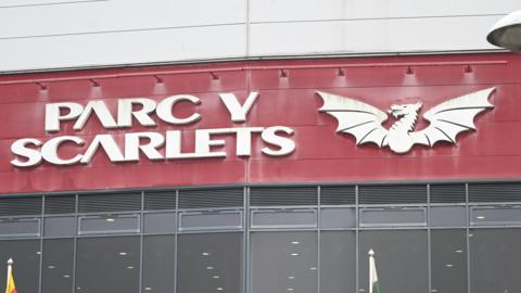 A general view of Parc y Scarlets