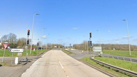 A2, near Whitfield, Kent