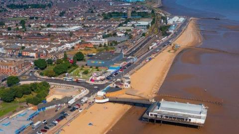 Cleethorpes beach