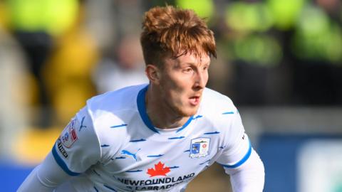 Ged Garner playing for Barrow