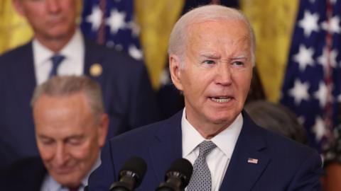 Mr Biden announced the new programme at an event in June