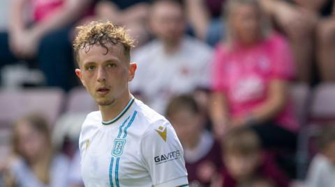 Michael Mellon in action for Dundee