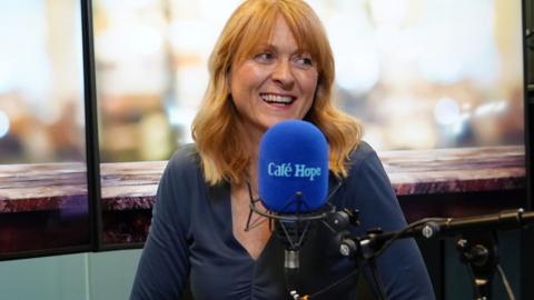 Rachel Burden hosts Cafe Hope