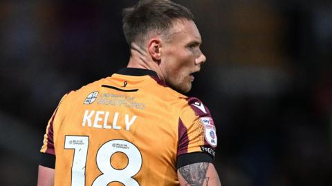 Ciaran Kelly in action for Bradford