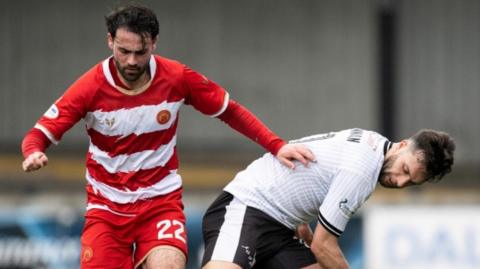 Hamilton Accies against Ayr United