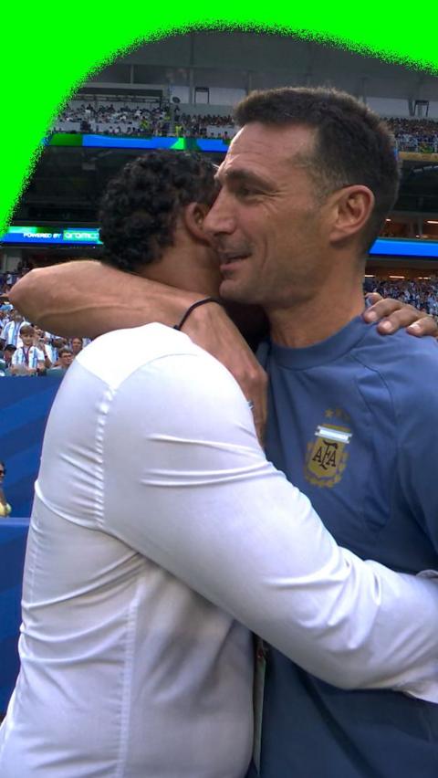 Lionel Scaloni and Bubista