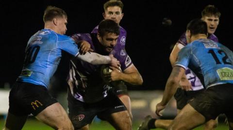 Action from Cornish Pirates v Nottingham