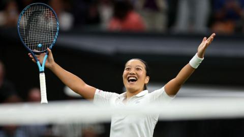 Harmony Tan, chwaraewr tenis o Ffrainc