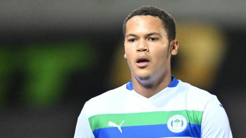 Toby Sibbick in action for Wigan