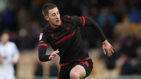 Harry Williams on away duty for Walsall