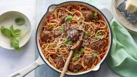 Spaghetti and Meatballs