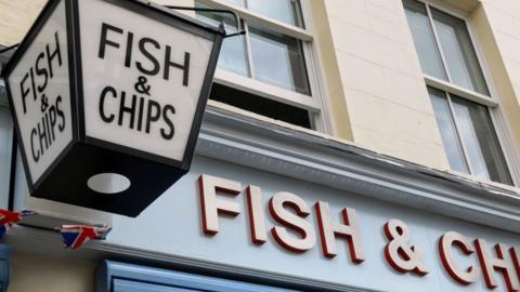 Fish and chip takeaway