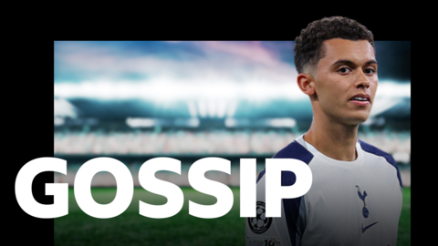Brennan Johnson and the BBC Sport Gossip logo