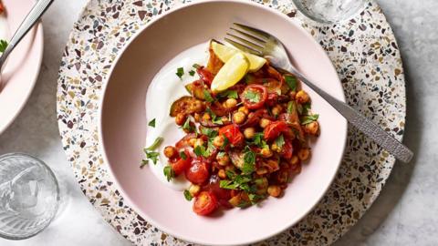 Chickpeas harissa