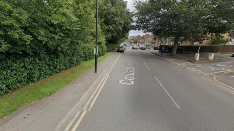 A Google view of Coulsdon Road