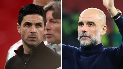 Arteta and Guardiola