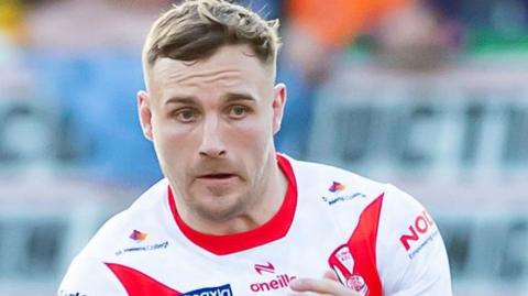 Matty Lees in action for St Helens