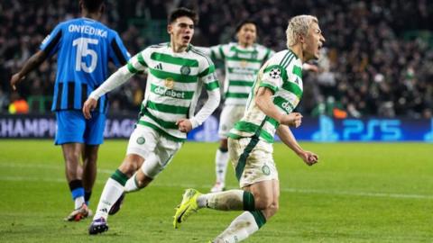 Daizen Maeda scored Celtic's equaliser