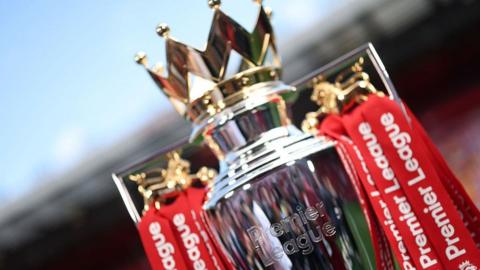 Premier League trophy