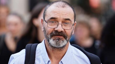 Andrew Malkinson at the Royal Courts of Justice in London Wednesday July 26, 2023.